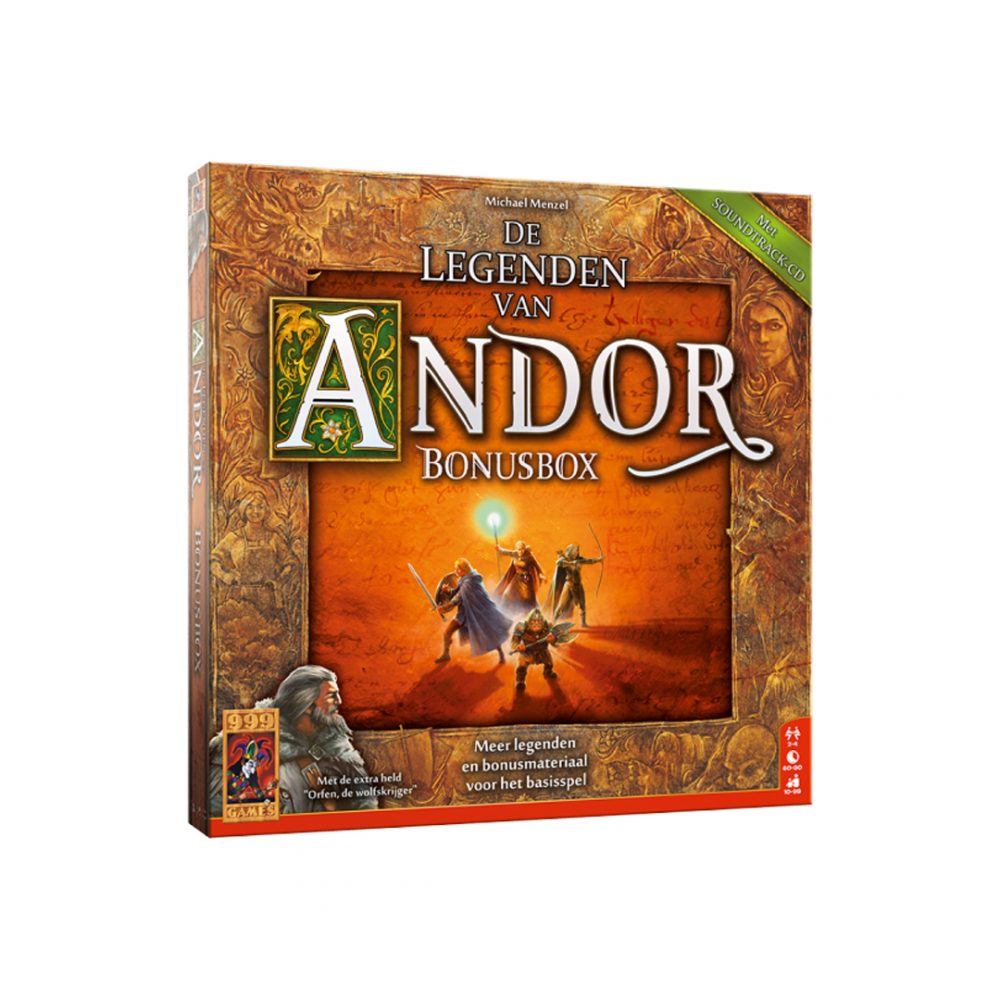 999 Games De Legende Van Andor Bonusbox