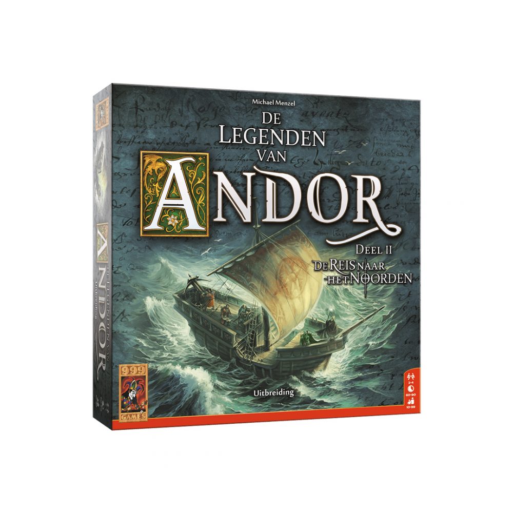 999 Games De Legenden Van Andor Deel 2 De Reis Naar Het Noorden