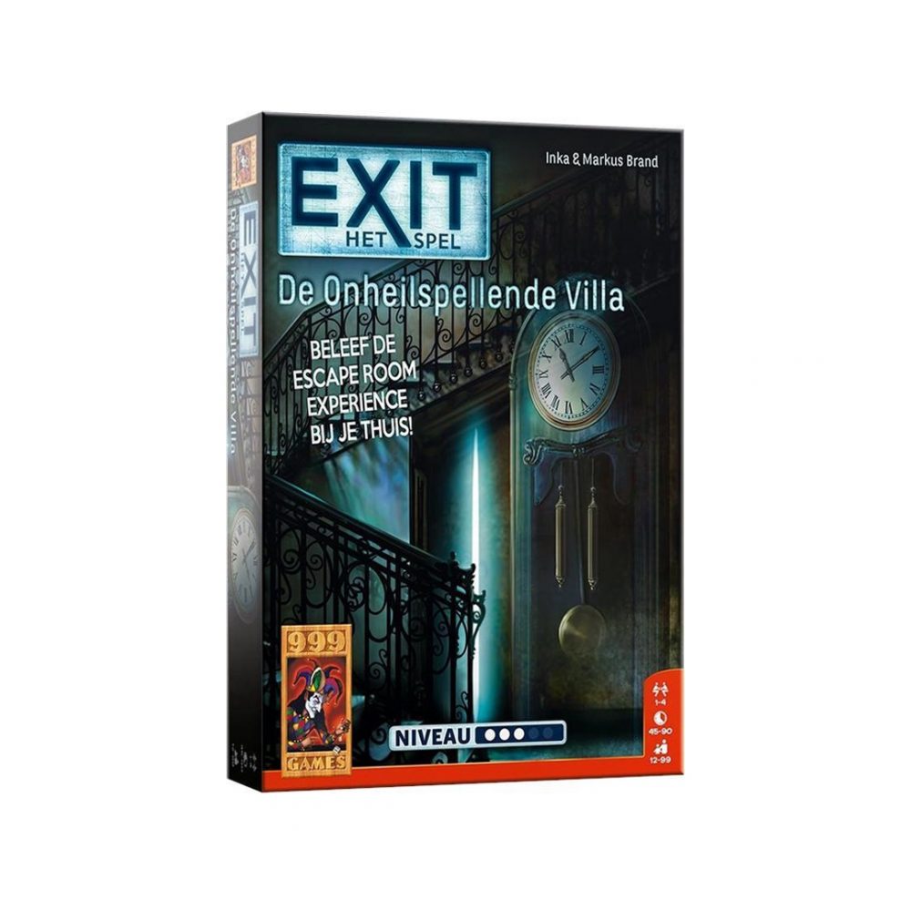 999 Games Exit Het Spel De Onheilspellende Villa