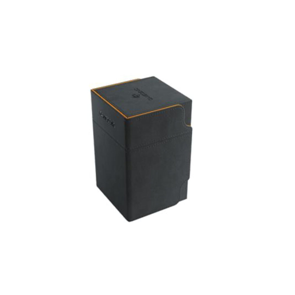Deckbox Watchtower 100+ XL Black:Orange