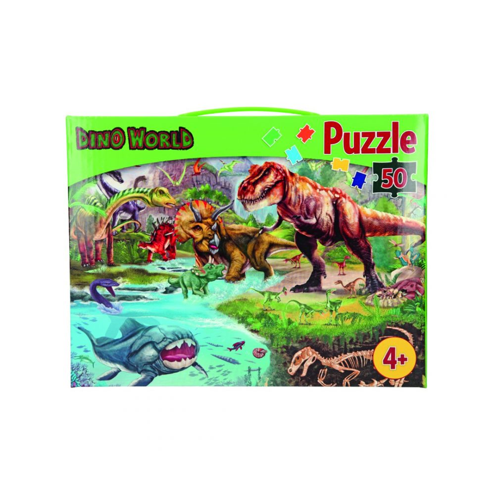 Dino World Puzzel 50 stukjes