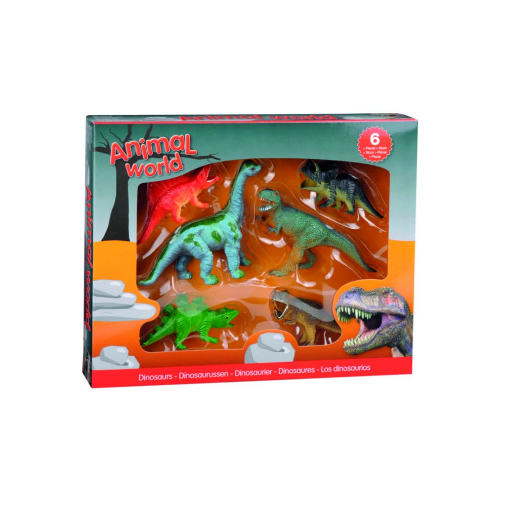 Dinosaurussen Giftbox 6 delig