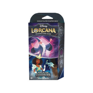 Disney Lorcana Rise of The Floodborn Starter Deck Amethist Steel