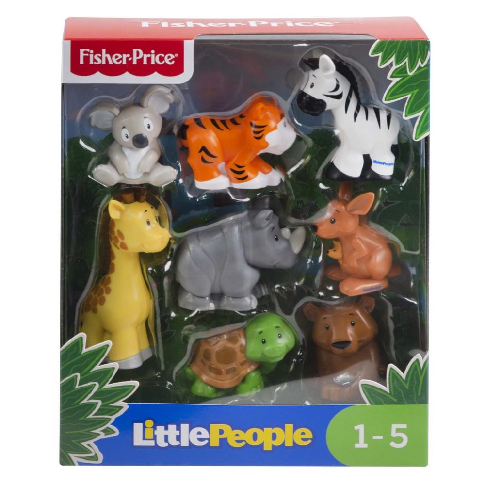 FISHER PRICE LITTLE PEOPLE ANIMAL FIGUUR 8 PACK ASSORTI