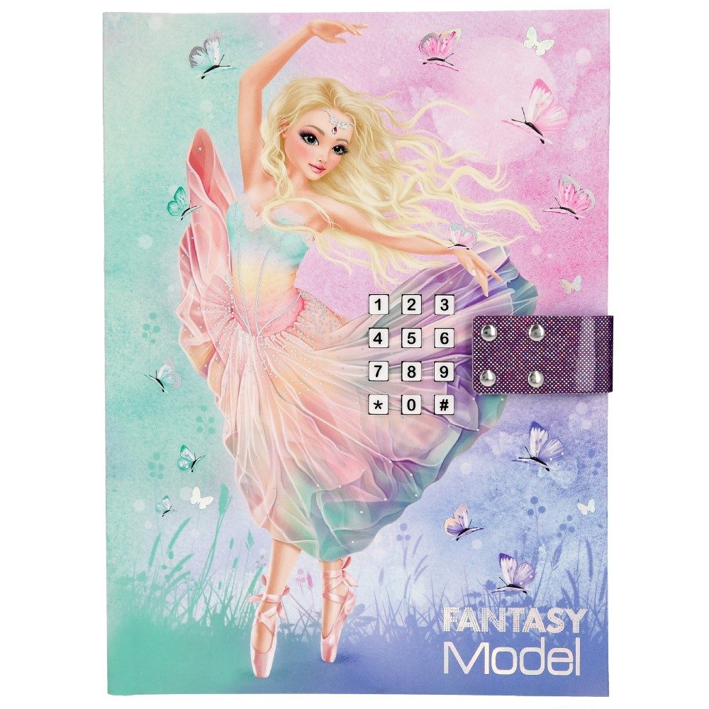 Fantasy Model Dagboek met Geheime Code