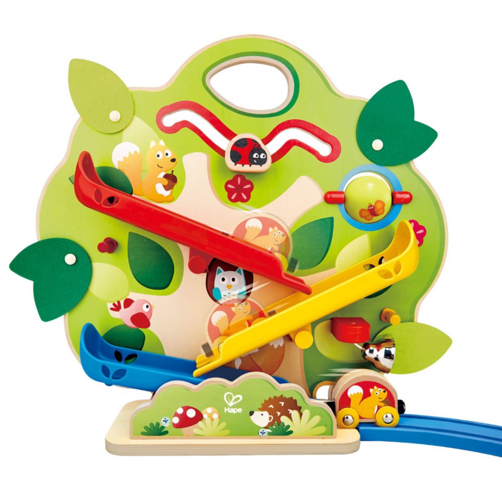 Hape Zigzag eekhoorn treinbaan