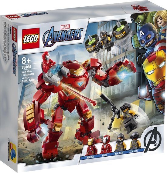 Iron Man Hulkbuster Versus A.I.M Agent Lego