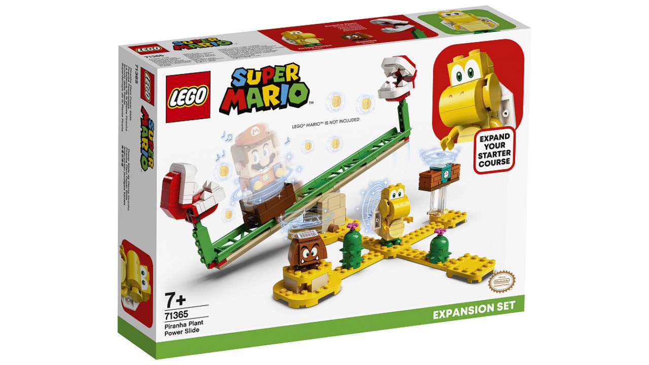 LEGO Super Mario Uitbreidingsset: Piranha Plant-powerslide 71365