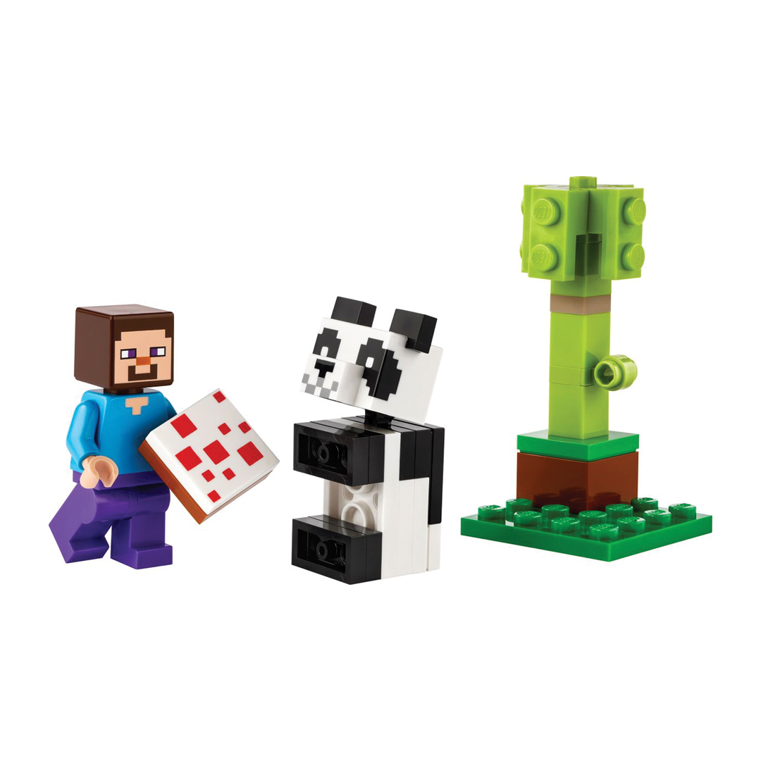 Lego 30672 Bags Minecraft Steve and Baby Panda