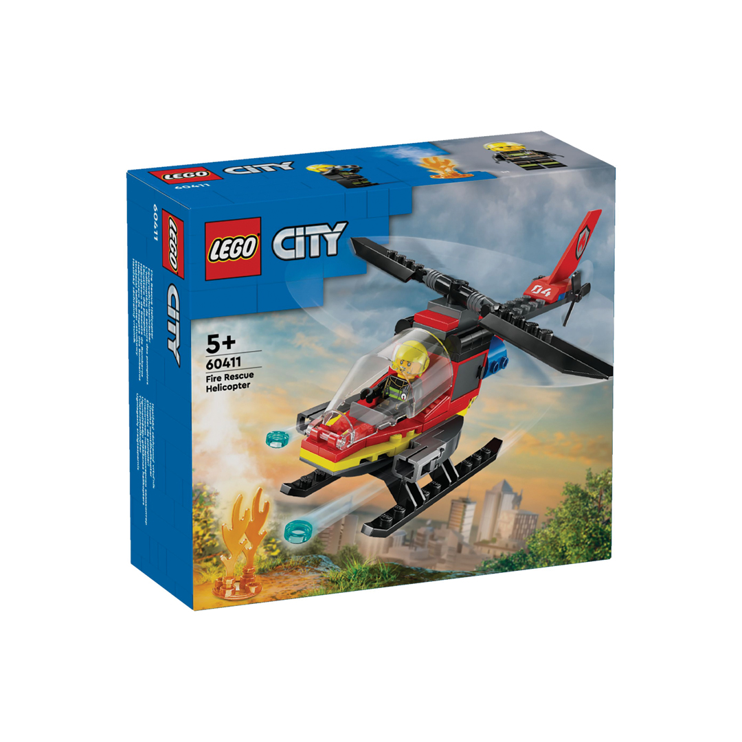 Lego 60411 City Fire Rescue Helicopter