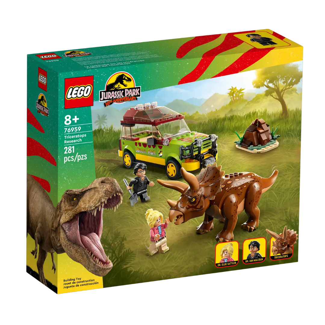 Lego 76959 Jurassic Park Triceraptops Onderzoek