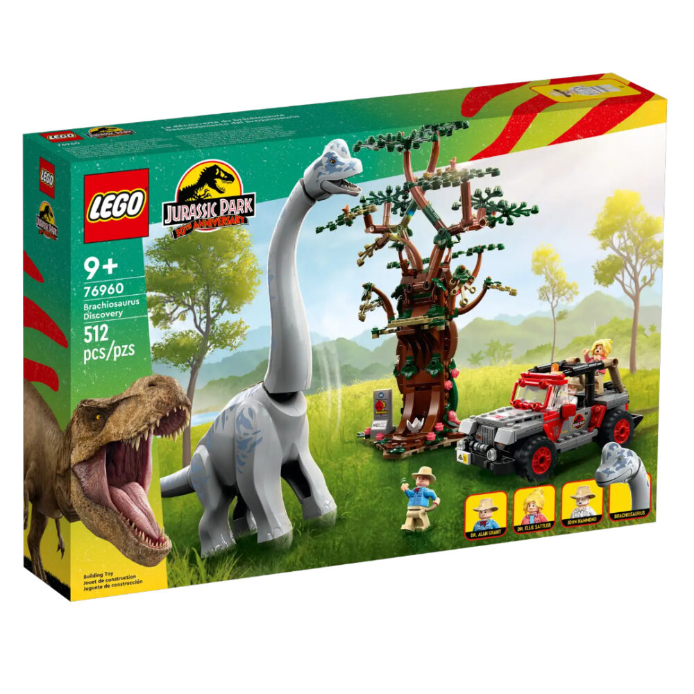Lego 76960 Jurassic Park Brachiosaurus Ontdekking