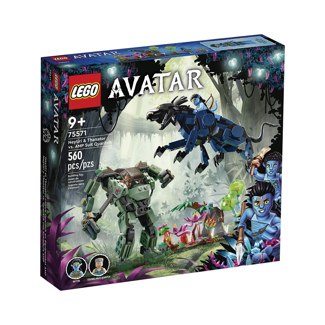 Lego Avatar Neytiri & Thanator vs AMP Suit Quaritch