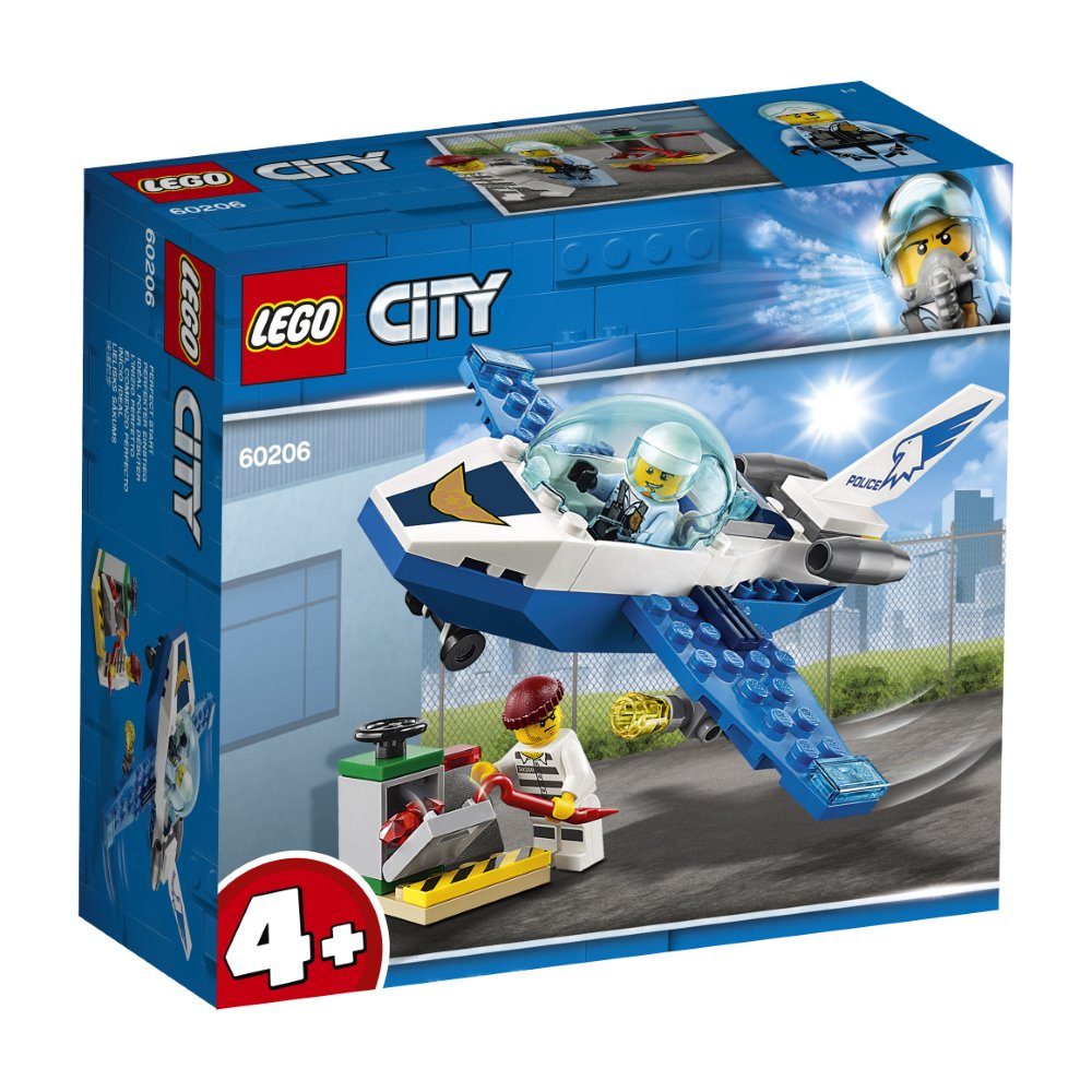Lego City 60206 Luchtpolitie Vliegtuigpatrouille