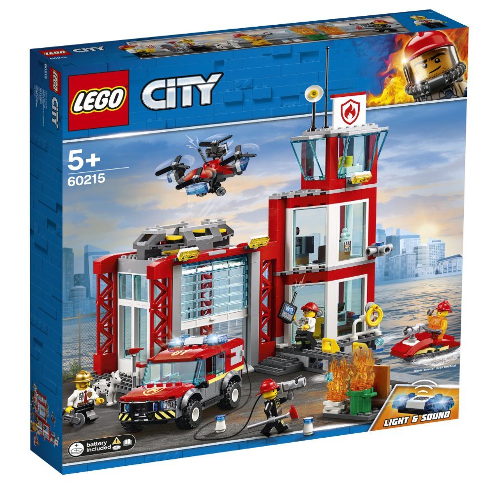 Lego City 60215 Brandweerkazerne