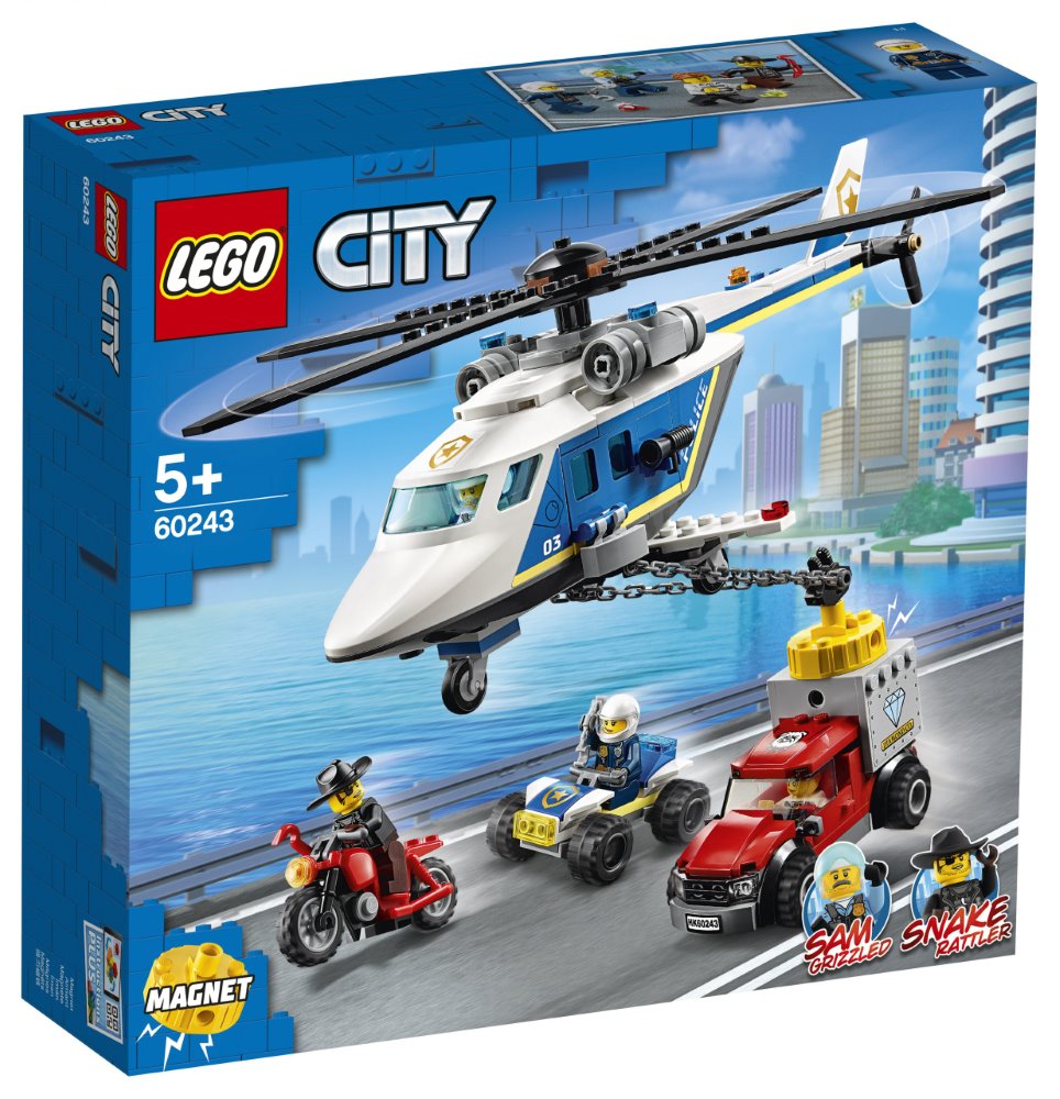 Lego City 60243 Politiehelikopter Achtervolging