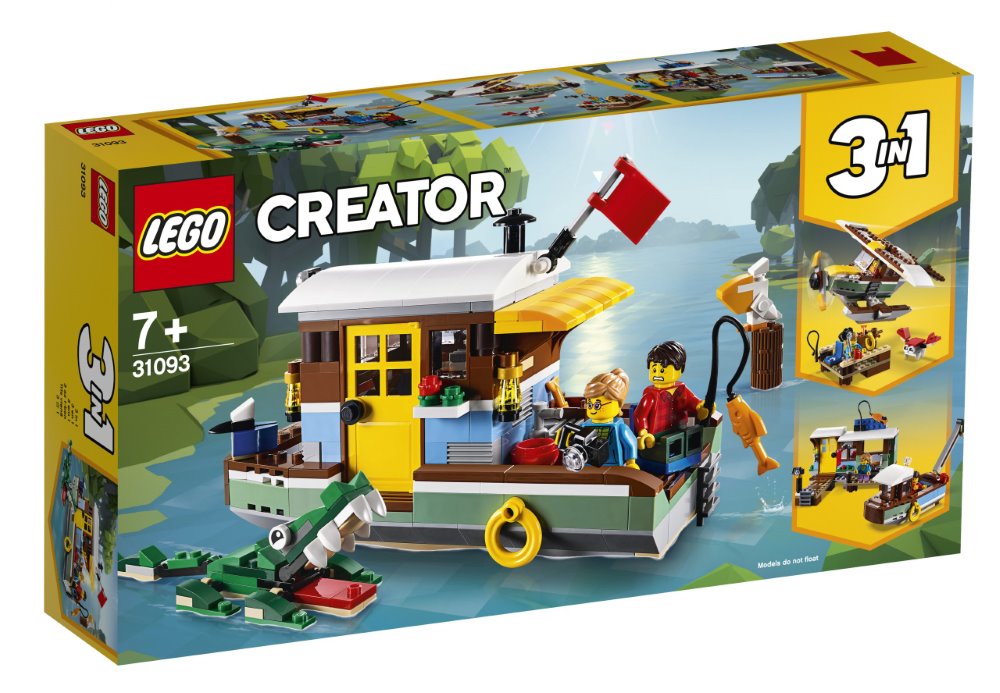 Lego Creator 31093 Woonboot aan de Rivier