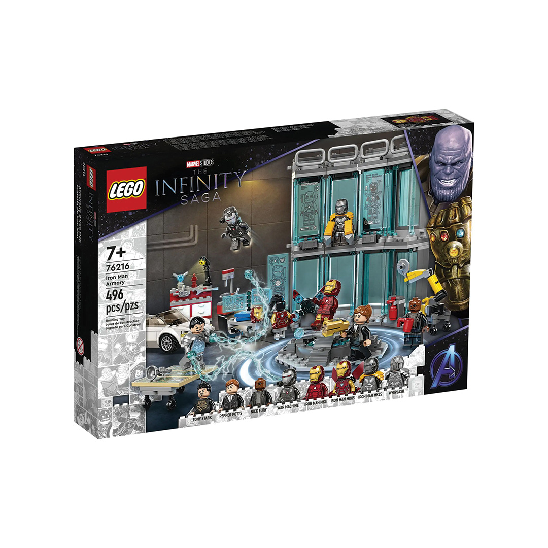 Lego Iron Man Wapenkamer