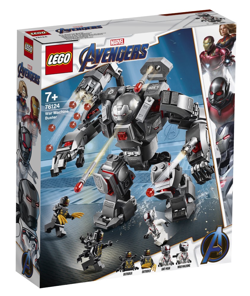 Lego Marvel Avengers 76124 War Machine buster