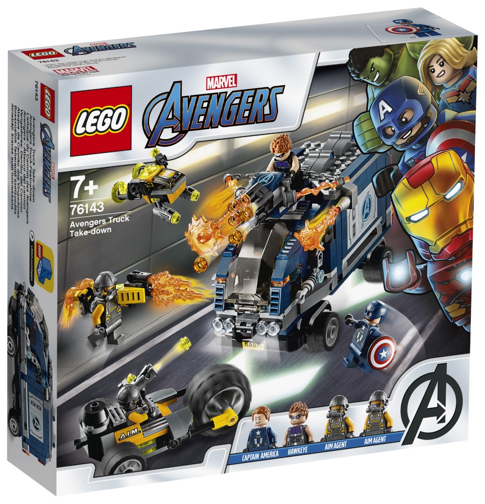 Lego Marvel Avengers Movie 4 76143 Avengers vrachtwagenvictorie
