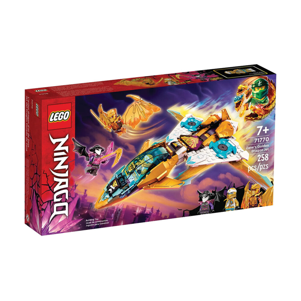 Lego Ninjago Zane's Gouden Draken Jet