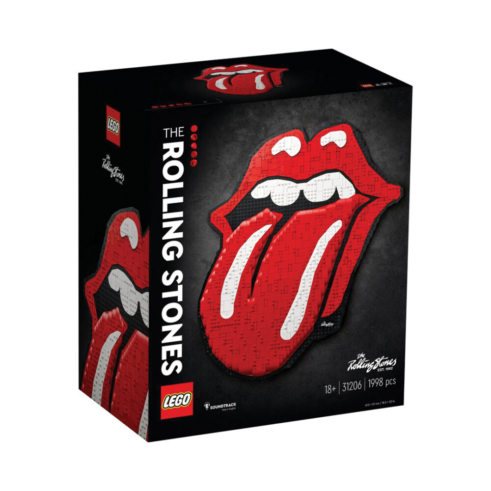 Lego Rolling Stones Logo