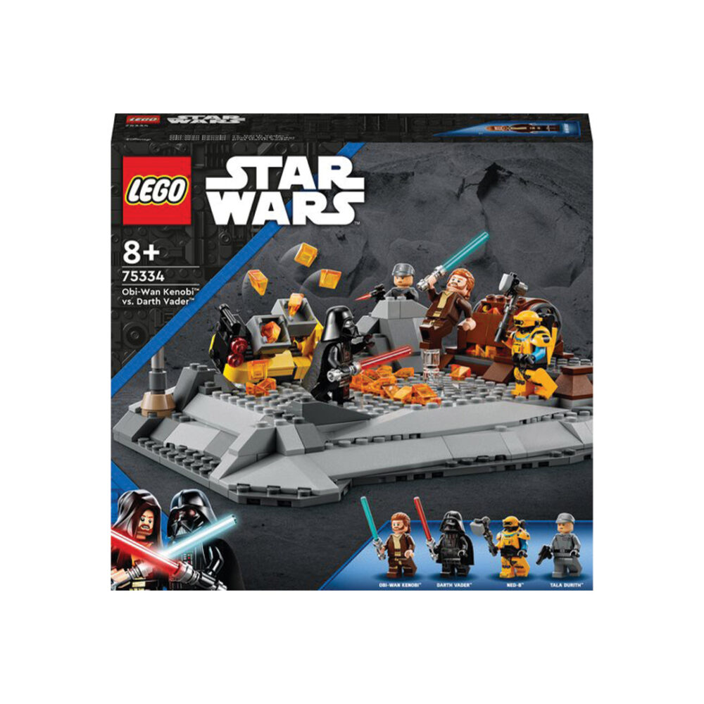 Lego Starwars Obi-wan kenobi vs Darth Vader