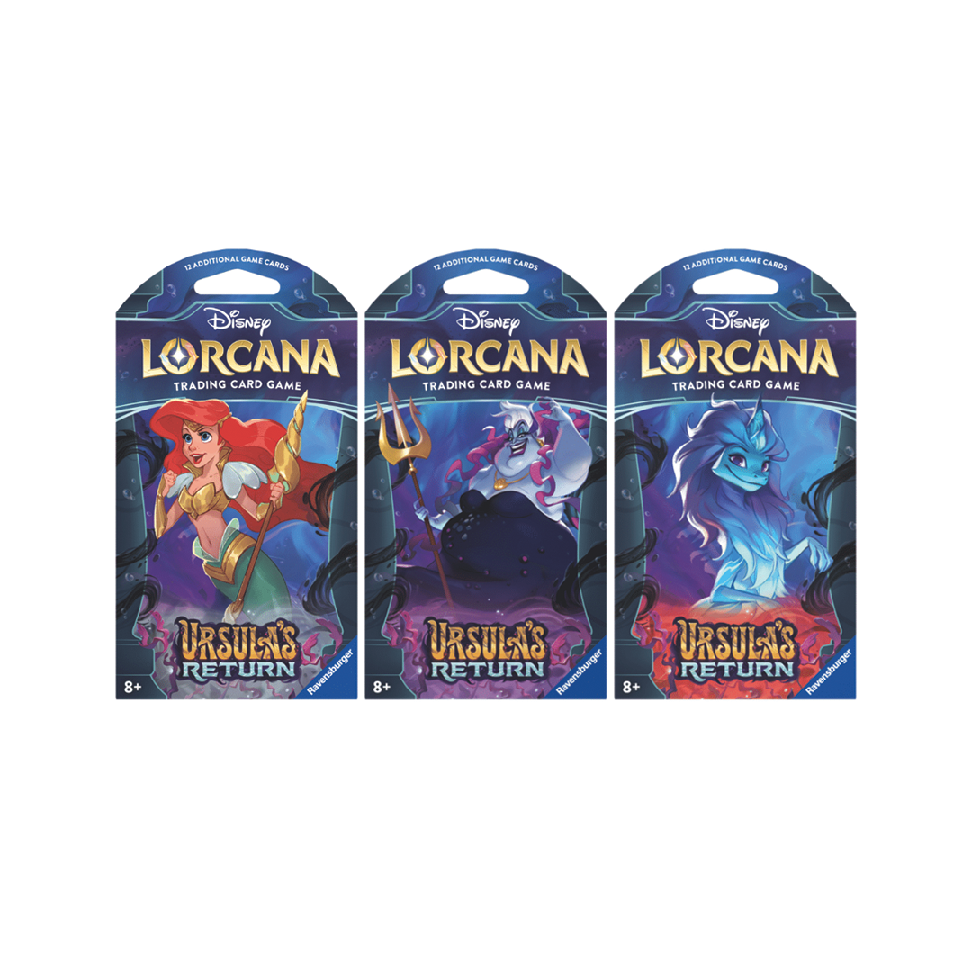 Lorcana UR Booster Pack Sleeved