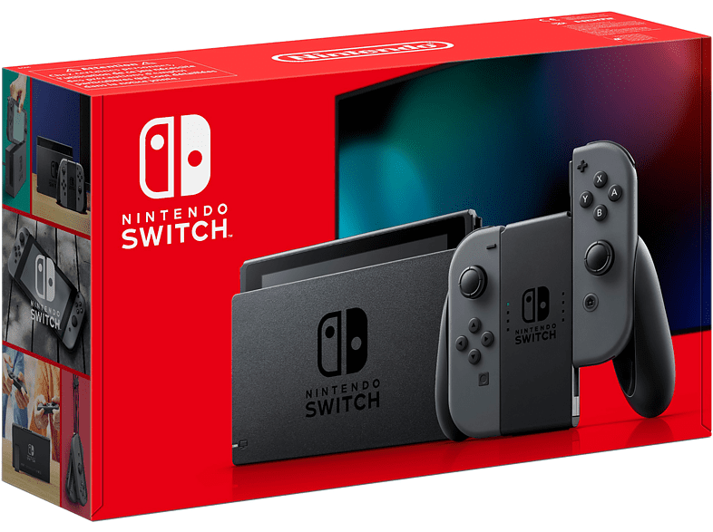 Nintendo Switch Grijs UK Versie 2 met adapter