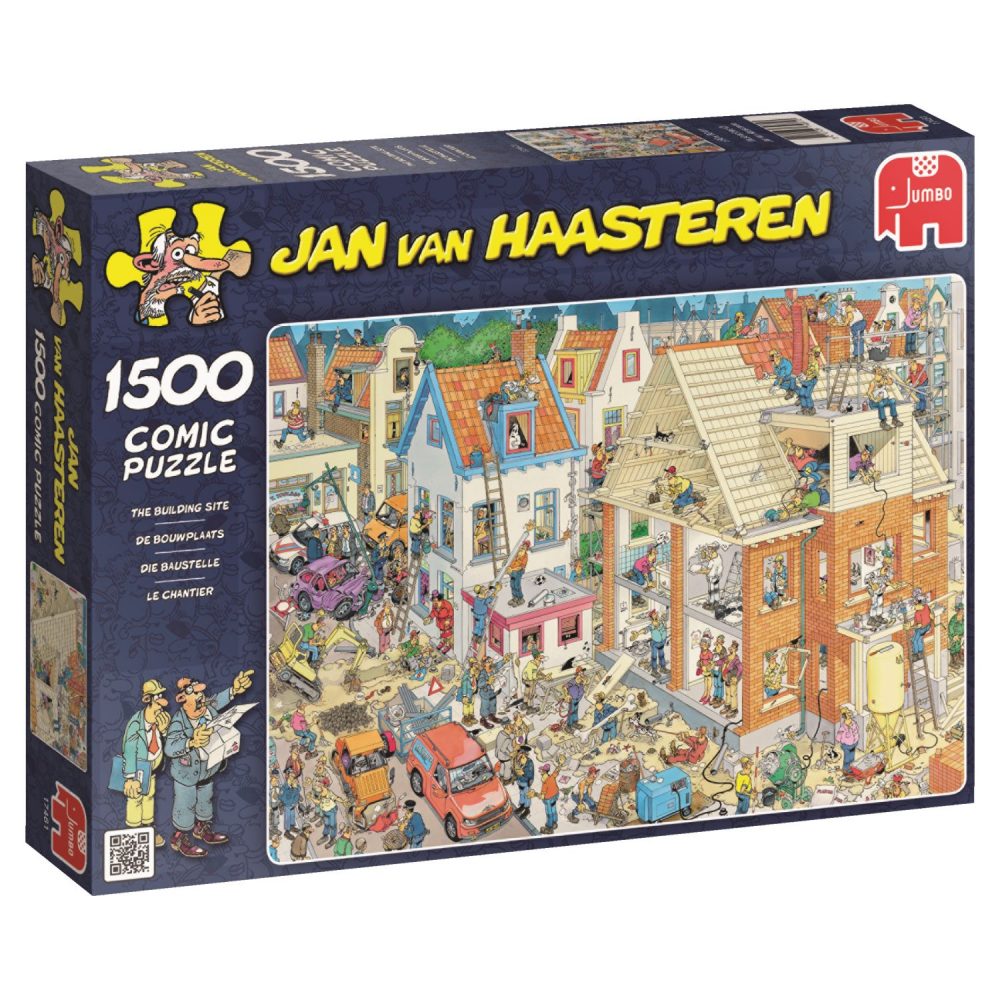 Puzzel JVH: De Bouwplaats 1500 stukjes