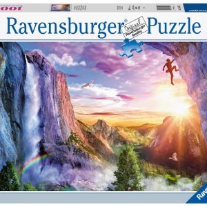 Ravensburger puzzel Het plezier van een klimmer - Legpuzzel - 1000 stukjes