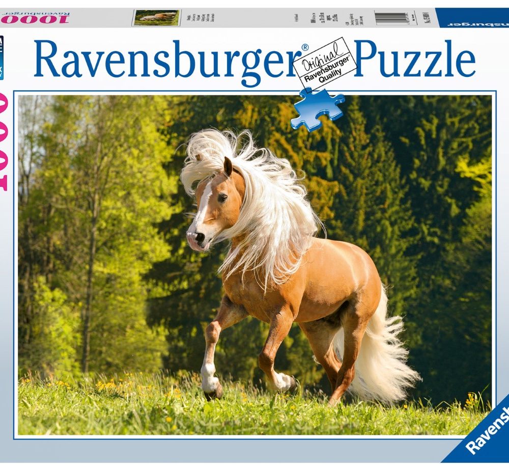 Ravensburger puzzel Paardenfoto - legpuzzel - 1000 stukjes