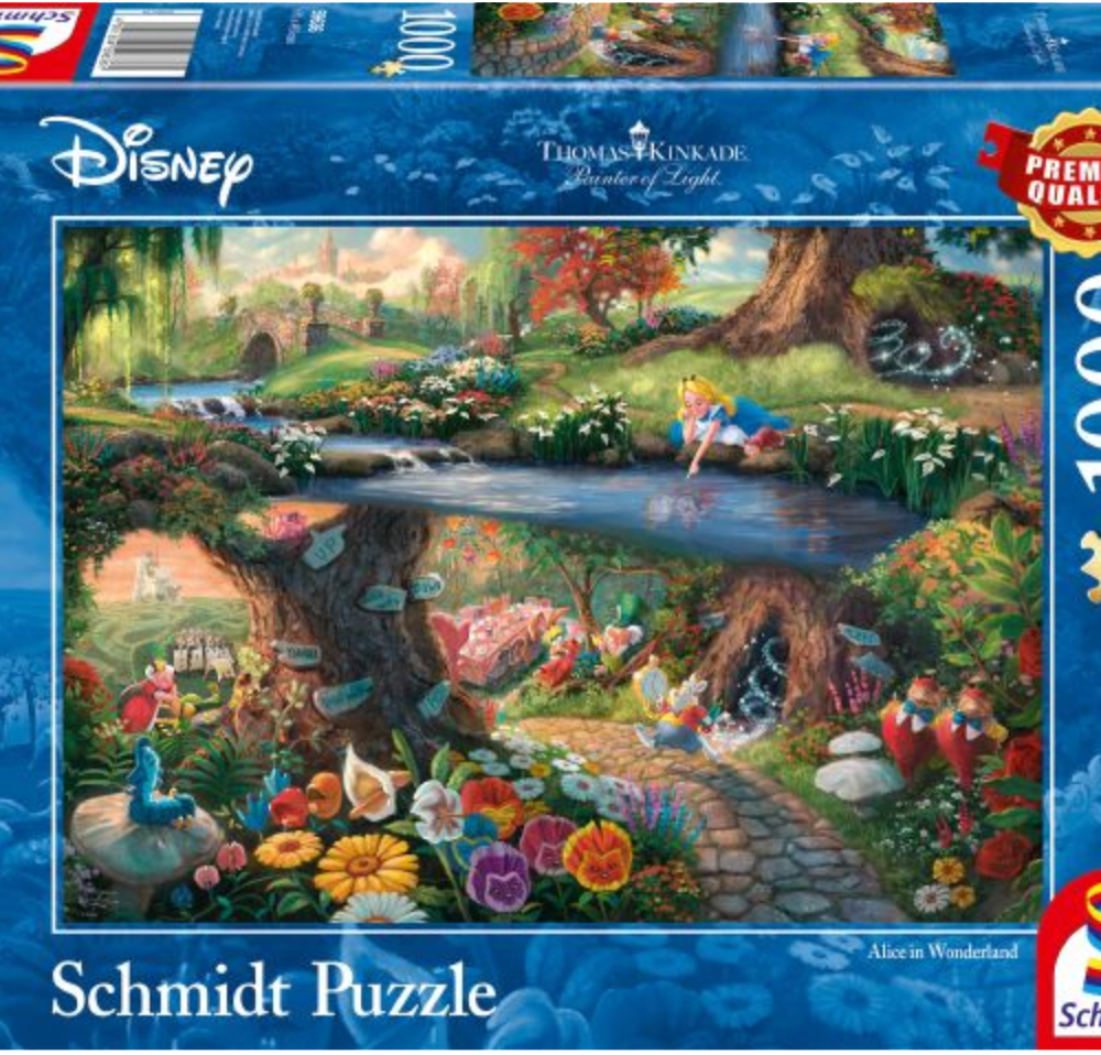 Schmidt Puzzel - Disney Alice in Wonderland - 1000 stukjes
