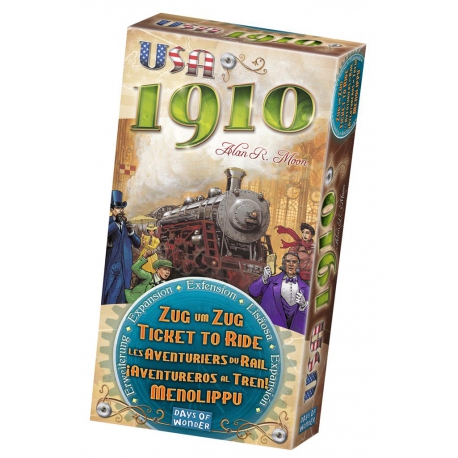 TICKET TO RIDE - USA 1910 EXPANSION - MULTILINGUAL