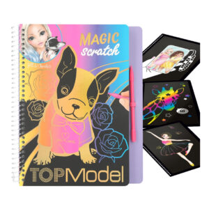 TOPModel magic scratch boek