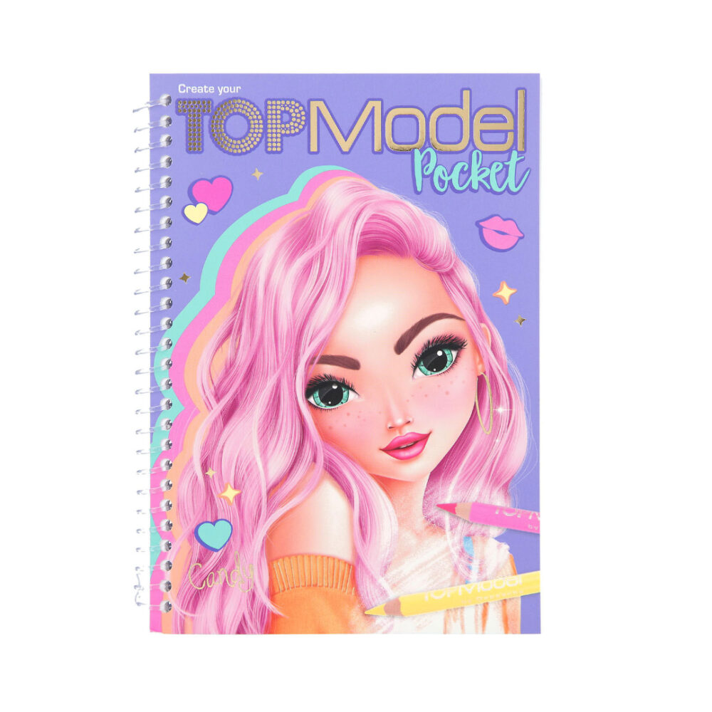 TOPModel pocket kleurboek