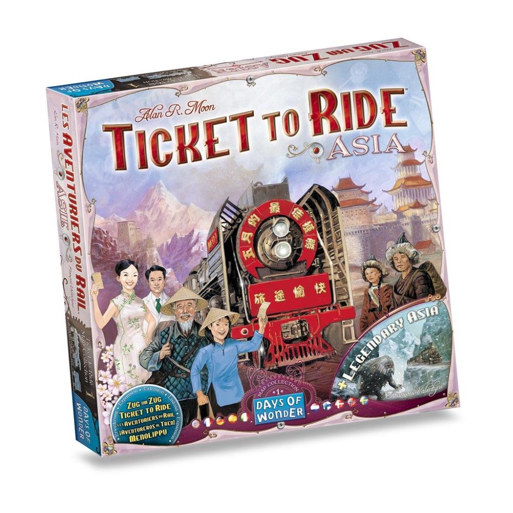 Ticket to Ride - Asia - Expansion