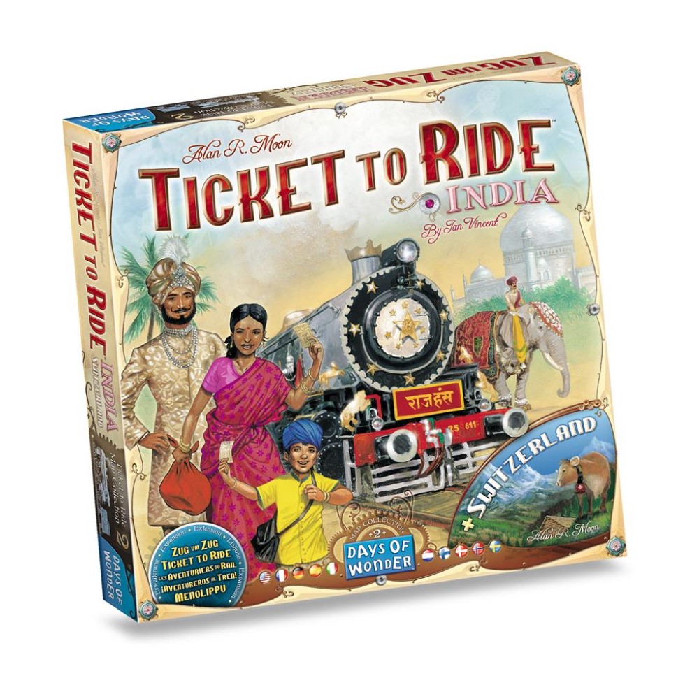 Ticket to Ride - India - Expansion