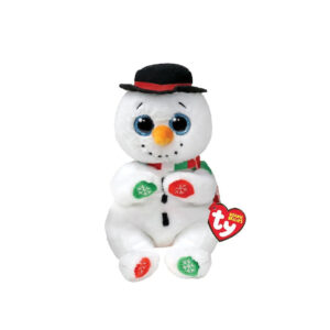 Ty Beanie Babies Bellies Christmas Snowman 15cm