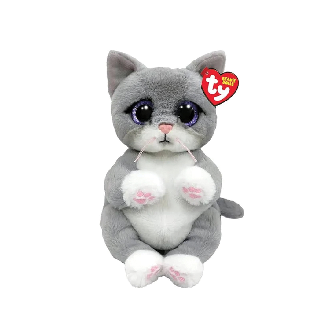 Ty Beanie Babies Bellies Morgan Grey Cat 15cm