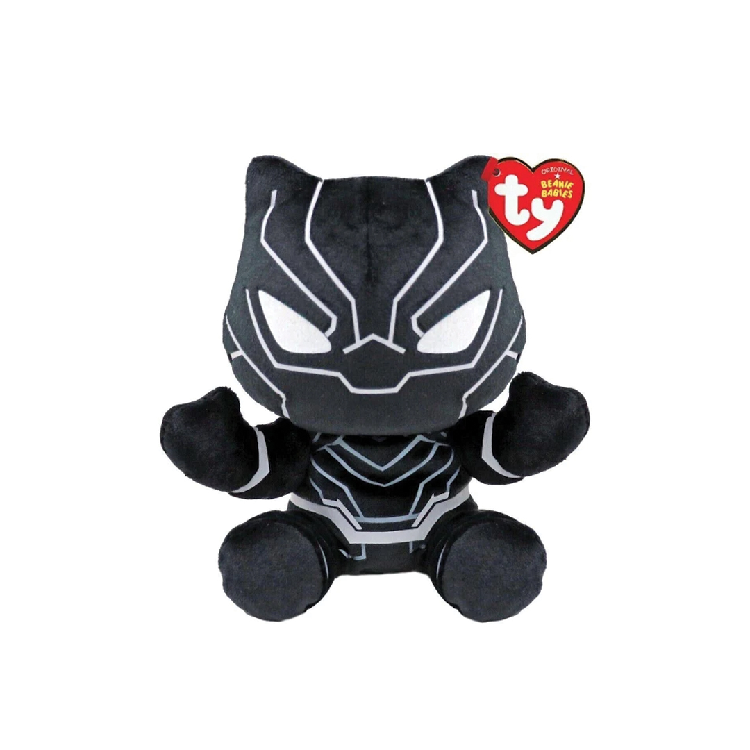 Ty Beanie Babies Marvel Black Panther Soft 15cm
