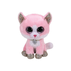 Ty Beanie Boo's Fiona Pink Cat 15cm
