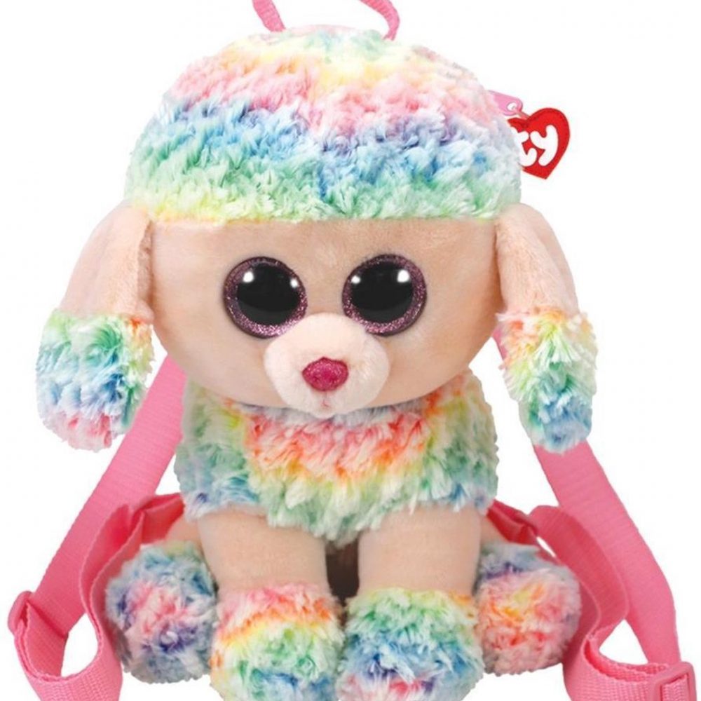 Ty Fashion Rugzak Rainbow Poodle
