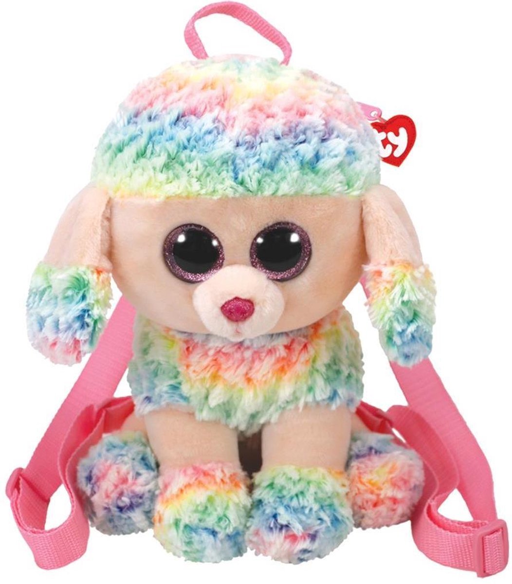 Ty Fashion Rugzak Rainbow Poodle