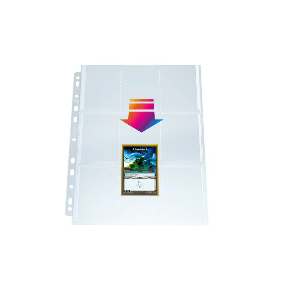 Ultrasonic 9-Pocket Pages Toploading Display (50)