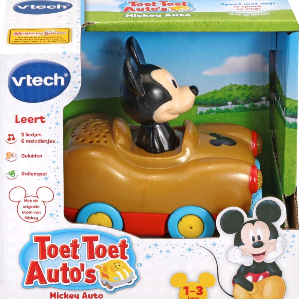 Vtech Toet Toet Auto's Disney Mickey Wonderland Auto